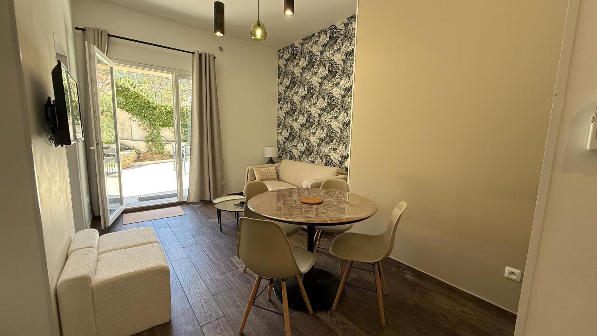 A Casa Corbaia Appartement 40 M2, Jardin Prive, Parking, Proche Centre Ville Et Mer Apartment 40 M2, Private Garden Parking Near Town Center And Sea Port And Airport Bastiya Dış mekan fotoğraf