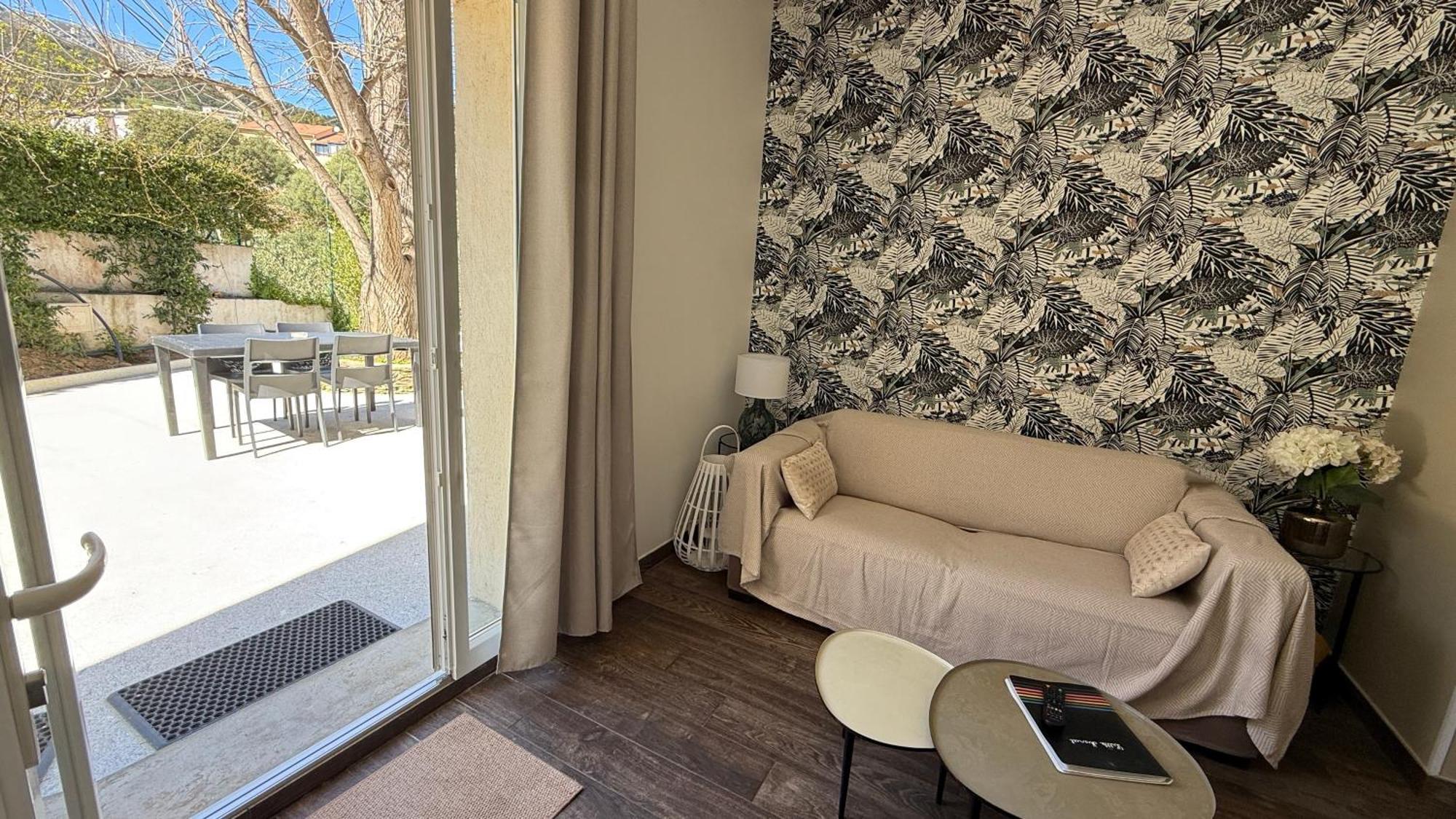 A Casa Corbaia Appartement 40 M2, Jardin Prive, Parking, Proche Centre Ville Et Mer Apartment 40 M2, Private Garden Parking Near Town Center And Sea Port And Airport Bastiya Dış mekan fotoğraf