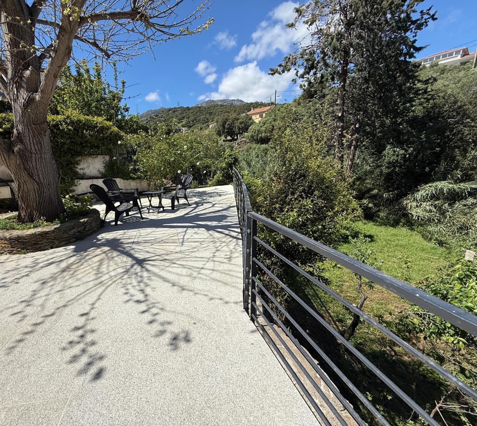 A Casa Corbaia Appartement 40 M2, Jardin Prive, Parking, Proche Centre Ville Et Mer Apartment 40 M2, Private Garden Parking Near Town Center And Sea Port And Airport Bastiya Dış mekan fotoğraf